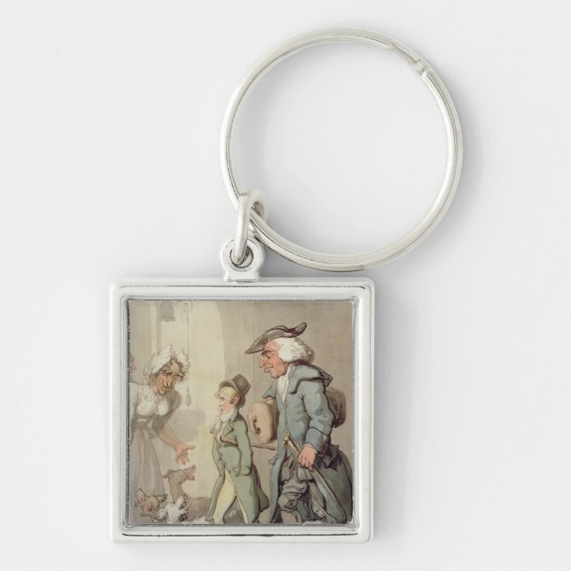 The Bear and Bear Leader Key Ring (Front)