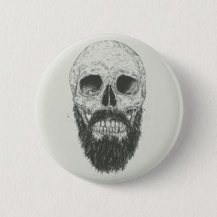 The beard is not dead 6 cm round badge