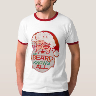 the beard knows all T-Shirt