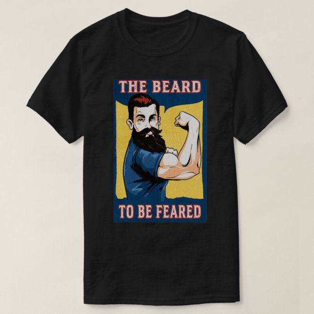 The beard to be feared Classic TShirt (Design Front)
