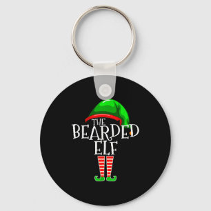 The Bearded Elf Family Matching Group Christmas Be Key Ring
