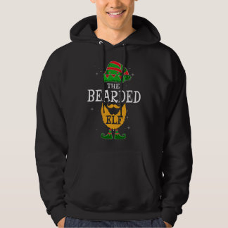 The Bearded Elf Matching Family Christmas Daddy Fu Hoodie