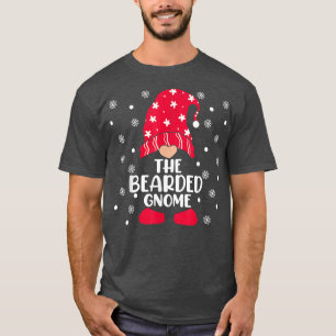 The Bearded Gnome Matching Family Christmas Pajama T-Shirt