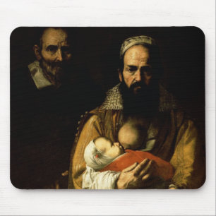The Bearded Woman Breastfeeding, 1631 Mouse Pad