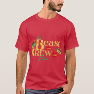 The Beast Crew Hustle and Flow Hip Hop Retro Boomb T-Shirt
