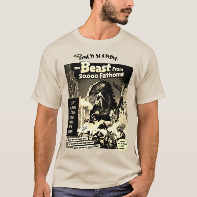 The Beast: From 20,000 Fathoms T-Shirt (Front)