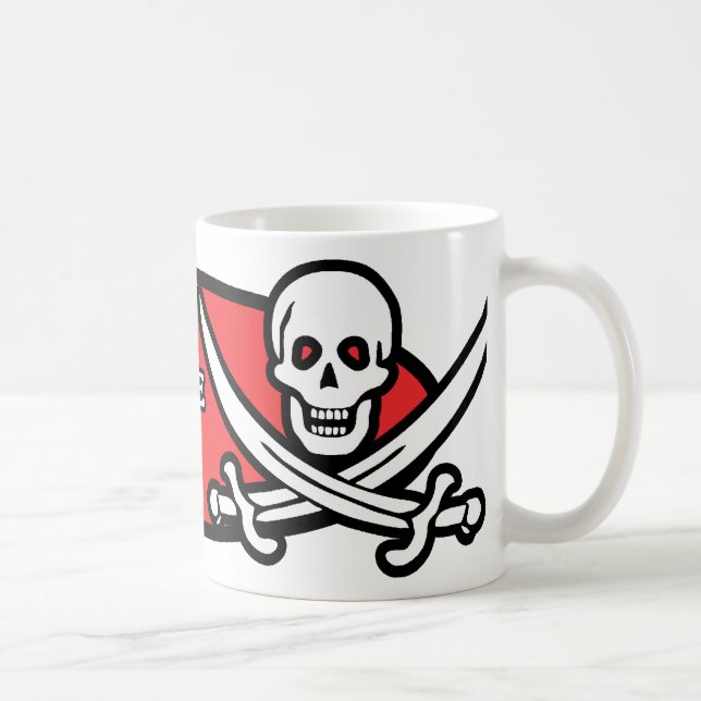 The Beatings Will Continue Until Morale Improves Coffee Mug (Right)