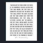 The Beatitudes Poster<br><div class="desc">The Beatitudes</div>