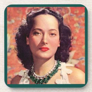 the beauteous Merle Oberon Coaster
