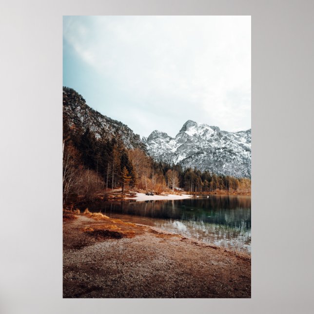 THE BEAUTIFUL ALMSEE IN UPPER AUSTRIA  POSTER (Front)