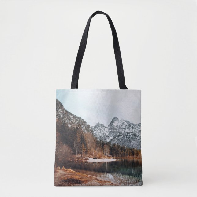 THE BEAUTIFUL ALMSEE IN UPPER AUSTRIA  TOTE BAG (Front)