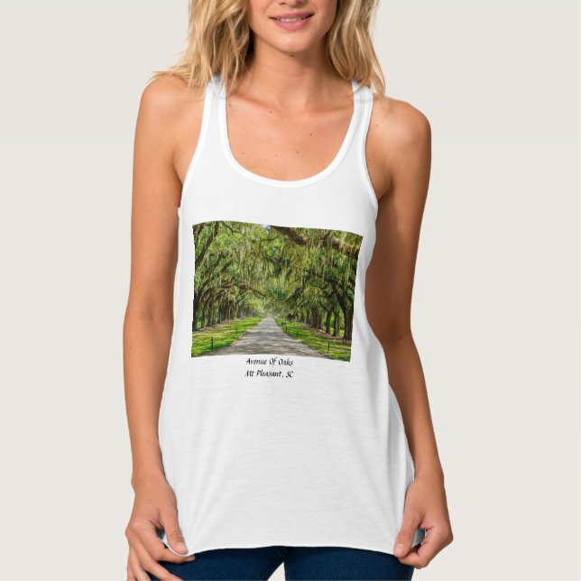 The Beautiful Avenue Of Oaks Singlet (Front)