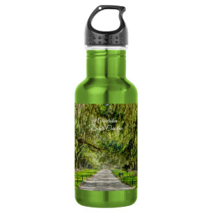 The Beautiful Avenue Of Oaks Water Bottle