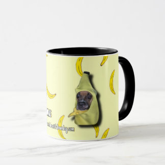 The Beautiful Bean Dog Sticker Mug
