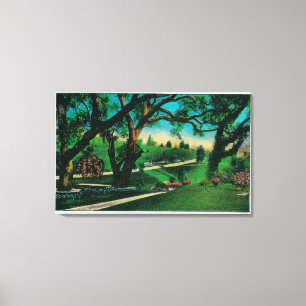 The Beautiful Busch Sunken GardensPasadena, CA Canvas Print