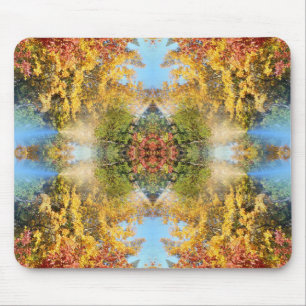 The beautiful forest in Autumn... Mouse Pad