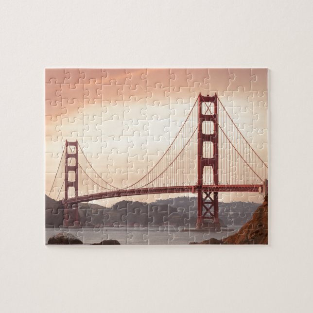The beautiful Golden Gate Bridge in San Francisco Jigsaw Puzzle (Horizontal)