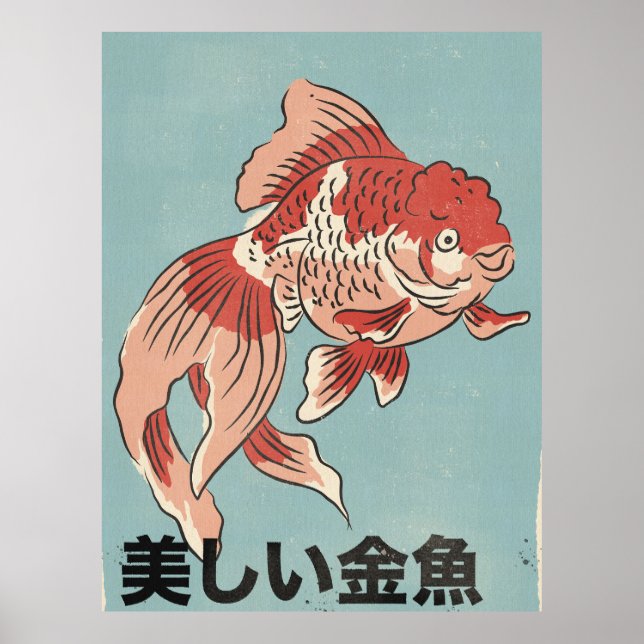 The Beautiful Goldfish Poster (Front)