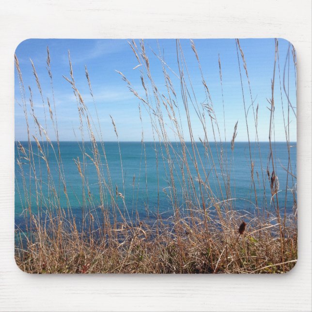 The beautiful Grass and Sea Mouse Pad (Front)