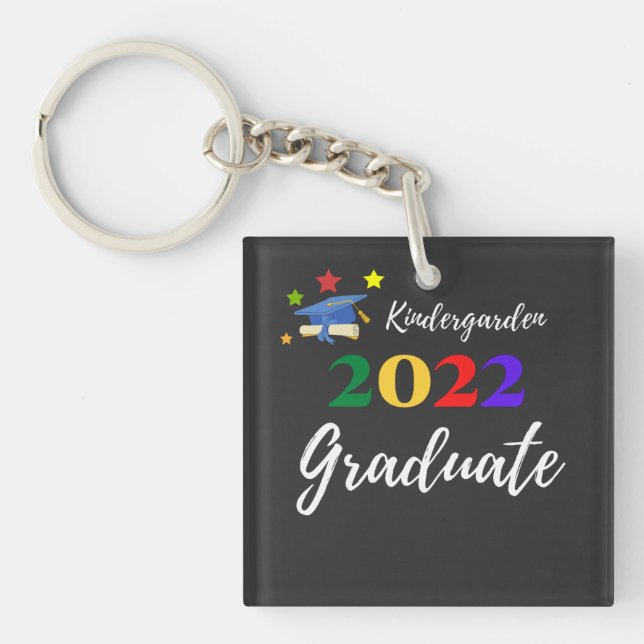 The beautiful kindergarden grad key ring (Front)