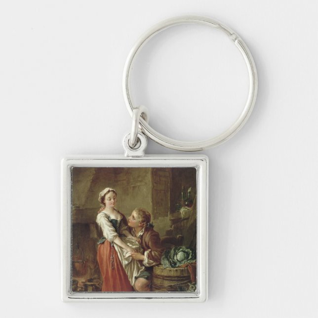 The Beautiful Kitchen Maid Key Ring (Front)