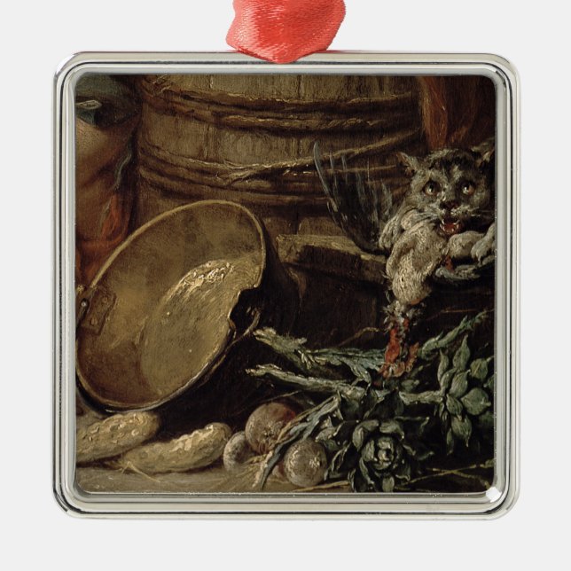 The Beautiful Kitchen Maid Metal Tree Decoration (Front)
