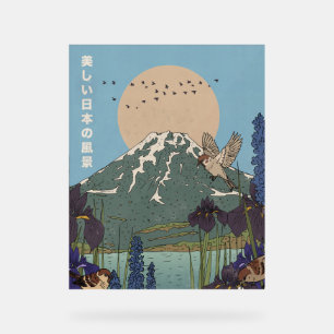 The Beautiful Landscape Acrylic Sign