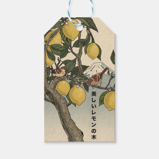 The Beautiful Lemon Tree Gift Tags (Front)