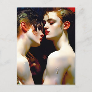 The Beautiful Lovers Postcard