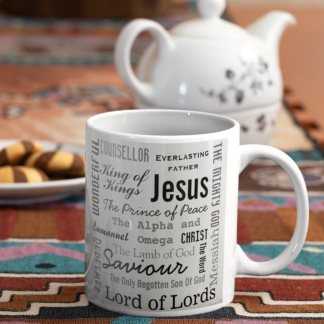 The Beautiful Name of Jesus Coffee Mug (Creator Uploaded)