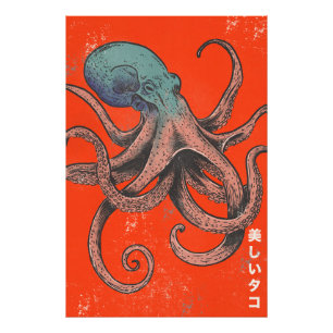The Beautiful Octopus Photo Print