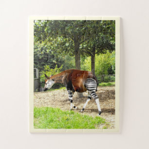 The beautiful Okapi Jigsaw Puzzle