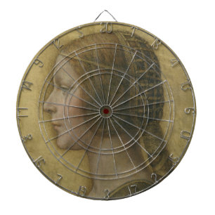 The Beautiful Princess (by Leonardo da Vinci) Dartboard