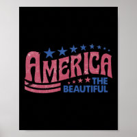 The Beautiful Retro Vintage American 4th Of July