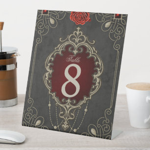 The beauty and richness of love  pedestal sign