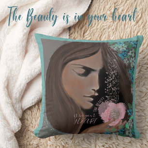 The Beauty is in your heart Cushion