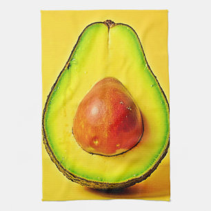 The Beauty of a Healthy Avocado Design Tea Towel