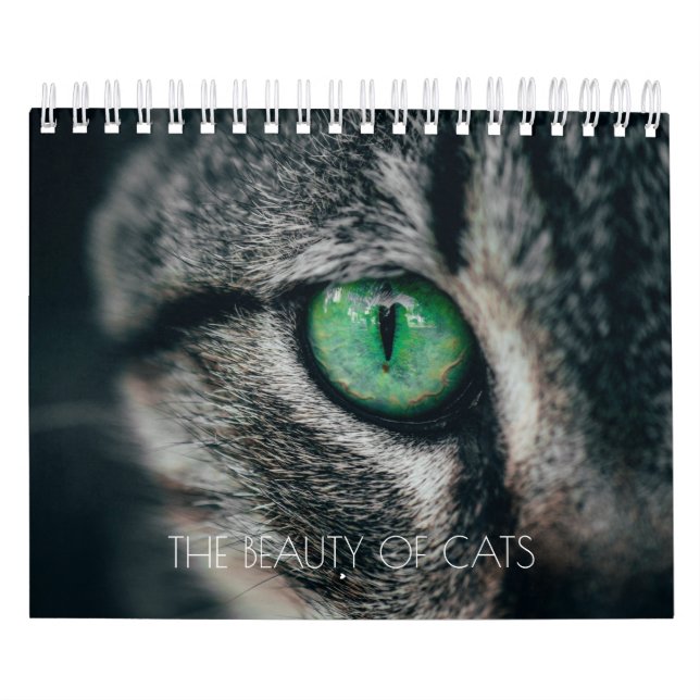 "THE BEAUTY OF CATS" CALENDAR (Cover)