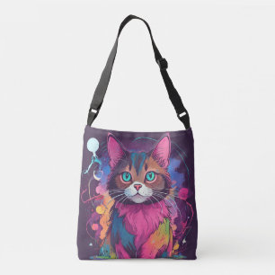 the beauty of cats crossbody bag