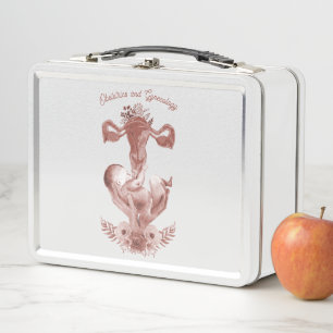 The Beauty of Childbirth Metal Lunch Box
