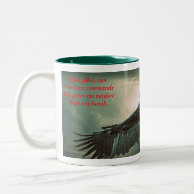The Beauty of Grace Two-Tone Coffee Mug (Left)