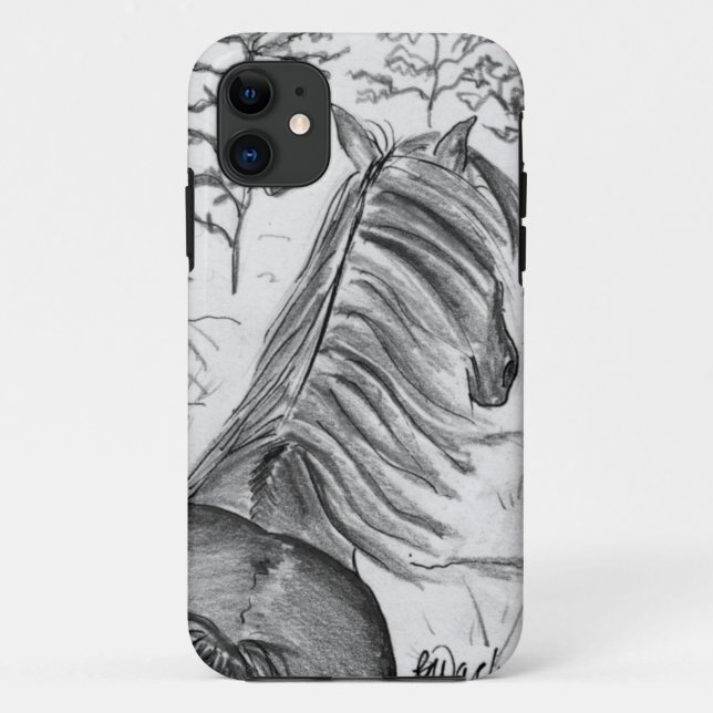 The Beauty of Horses No.1 Case-Mate iPhone Case (Back)