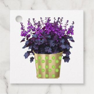 The Beauty of Houseplants and Flowers Favour Tags