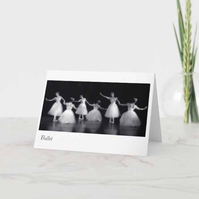 The Beauty Of It All, Ballet Card (Front)