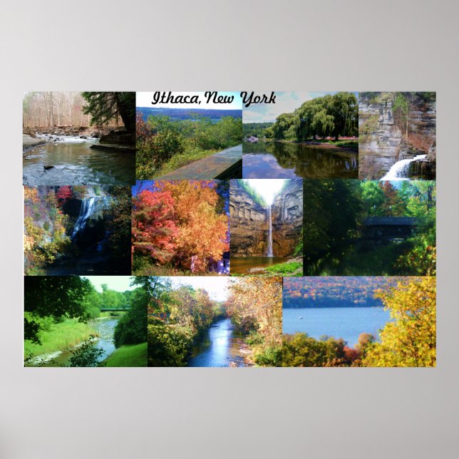 THE BEAUTY OF ITHACA, NEW YORK  poster (Front)