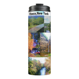 THE BEAUTY OF ITHACA, NEW YORK   THERMAL TUMBLER