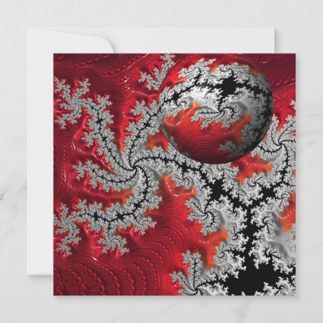 The Beauty of Mandelbrots Flat Card (Front)