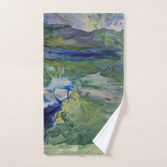 The beauty of nature hand towel (Hand Towel)