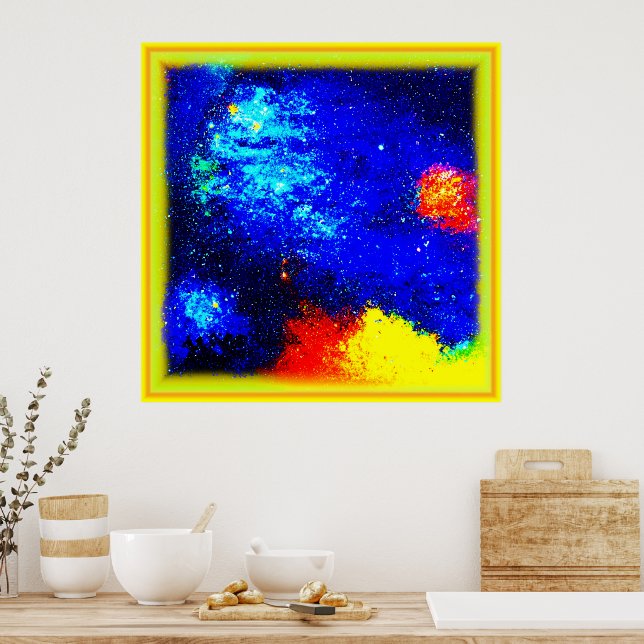 The Beauty of Nebulas and Galaxies. Buy Now Poster (Kitchen)