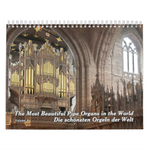 The Beauty of Pipe Organs – An Organ Calendar